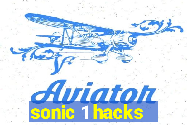 sonic 1 hacks - sonic retro